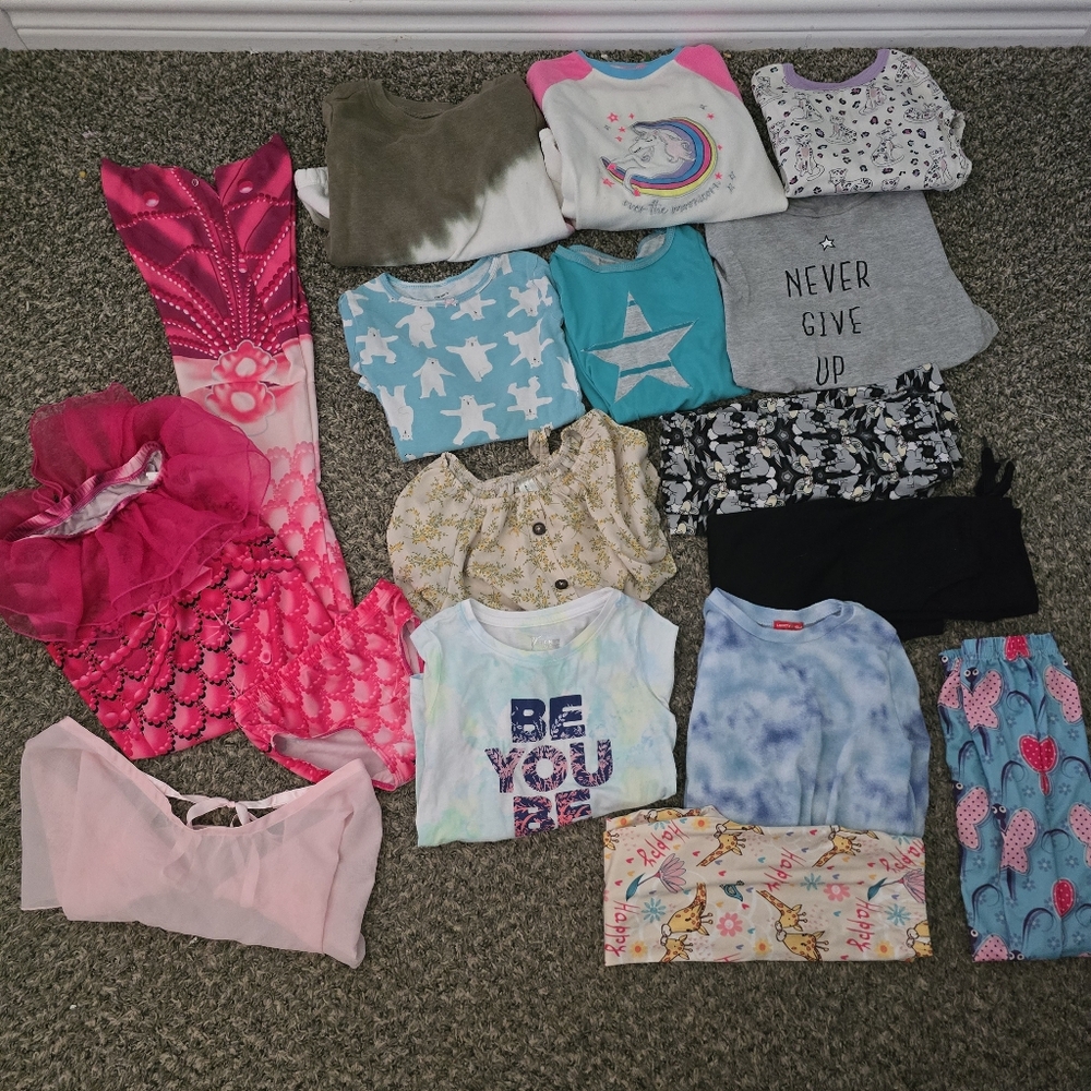 Girls Bundle Clothes 6-8y Colorful